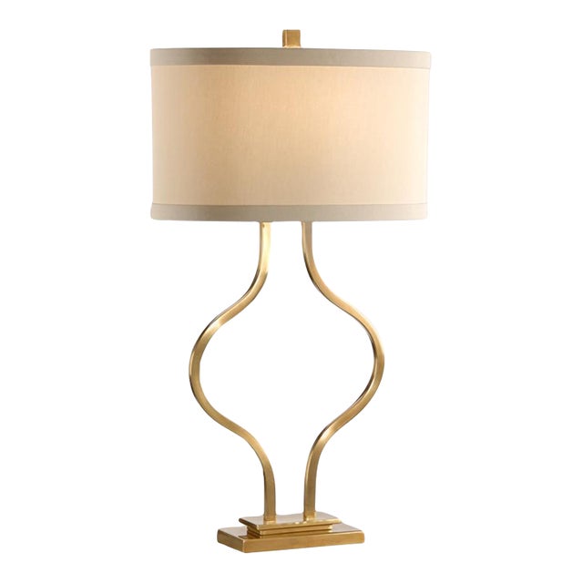 Wildwood Brass Bow Table Lamp For Sale