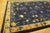1920s 1920s Blue Navy Floral Deco Antique Chinese Peking Rug Handknotted Wool For Sale - Image 5 of 11