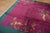 1920s Pink Blush Floral Antique Chinese Deco Rug 8'10" X 11'4 Handknotted Wool Carpet For Sale - Image 4 of 7