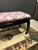 Century Furniture Vintage Black Lacquered Ming Style Upholstered Bench For Sale - Image 4 of 12