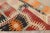 1970s Vintage Turkish Handmade Wool Cotton Orange Kilim Rug For Sale - Image 9 of 11