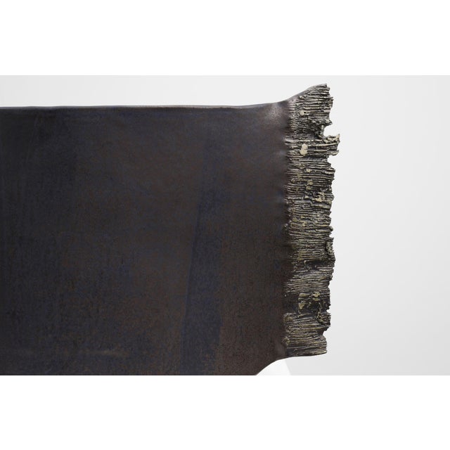 France / 1960 / Signed Vase / ceramics / Mid-century A striking mid-century ceramic vase, handcrafted in France circa...