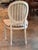 Antique White Mid 20th Century Set of Six French Louis XVI Style Dining Chairs For Sale - Image 8 of 9