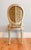 Wood Set of Louis XVI Style Medaillon Armchair & Side Chair in Lacquered Wood, 1950s For Sale - Image 7 of 18