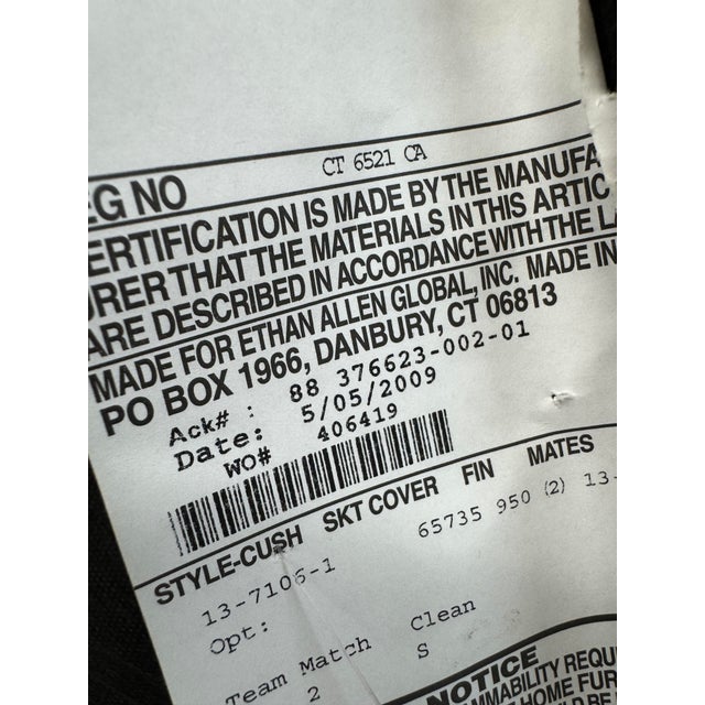 Ethan Allen Ethan Allen French Louis XVI Style Armchairs, Pair For Sale - Image 4 of 12