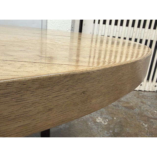 Julie Lawrence for Restoration Hardware T-Brace Dining Table, 60 Inches For Sale In San Francisco - Image 6 of 12