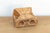 Early 20th Century Rustic Bleached Wood Tribal Bijani For Sale - Image 5 of 6