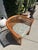 Wood Vintage Curved Slat Teak Wood Lounge Chair For Sale - Image 7 of 11