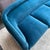 Jonathan Adler Bacharach Velvet Sofa, Peacock Blue For Sale - Image 11 of 12