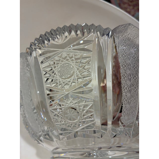 Cut Lead Crystal Bowl For Sale In Naples, FL - Image 6 of 8