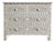 Arabesque Bone Inlay Four Drawer Chest - Grey by House of Jaipur For Sale