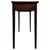 2000 - 2009 Antique English Mahogany Writing Table For Sale - Image 5 of 12