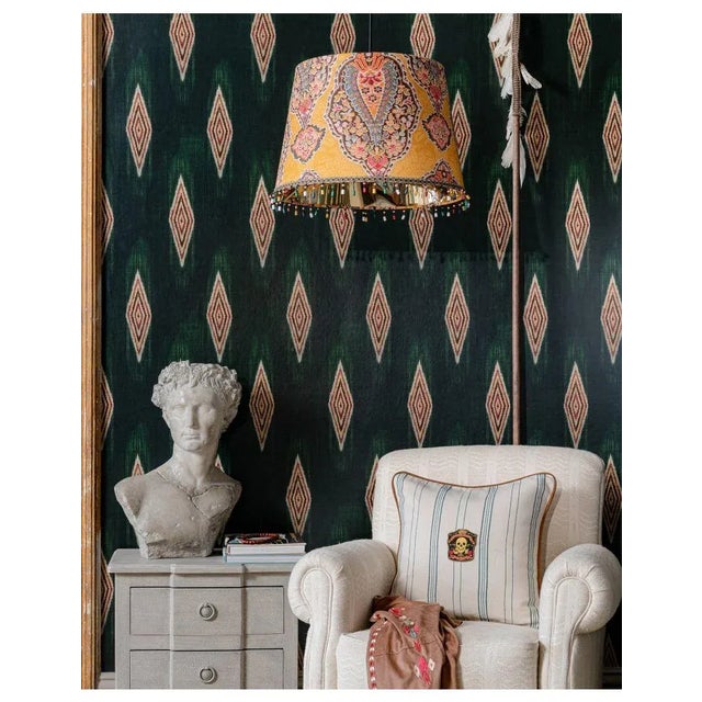 Contemporary Mind the Gap Maiysha Botanical Green Wallpaper For Sale - Image 3 of 4