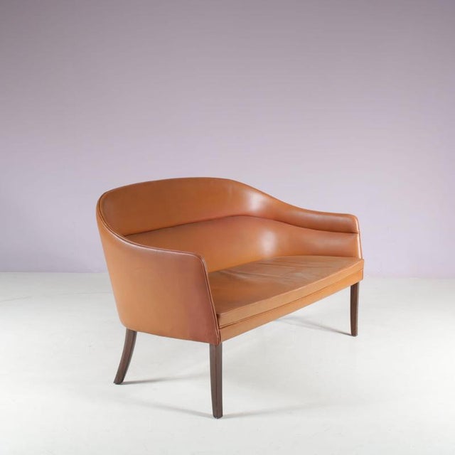 Sofa by Ole Wanscher for J. Jeppesen, 1950s For Sale - Image 13 of 16