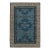 Rug & Kilim’s Modern Rug in Electric Blue and Beige For Sale