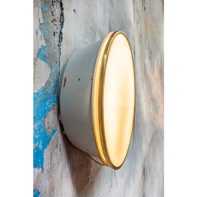 1970s Munkegaard Ceiling or Wall Lamp by Arne Jacobsen for Louis Poulsen, 1970s For Sale - Image 5 of 10