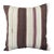 Turkish Hemp Pillow Cushion Natural Beige Brown Pillow Cushion Cover 24"x24" For Sale