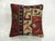 Zabihi Collection Pictorial Folk Art Soumac Pillow For Sale - Image 4 of 5