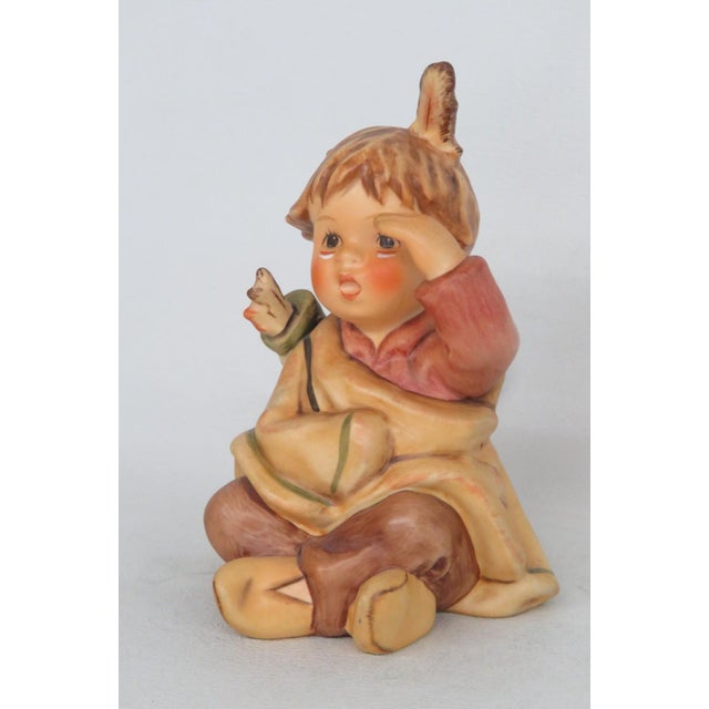 Figurative Hummel Goebel American Wanderer Ceramic Figurine Millennium 2000 Series 5078b For Sale - Image 3 of 11