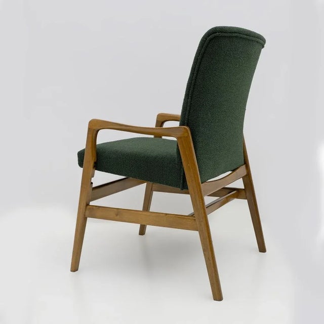 Wood Mid-Century Modern Italian Armchair by Gio Ponti for Cassini, 1960s For Sale - Image 7 of 10