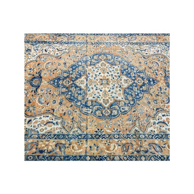 7x10 Old Persian Bakhtiari Rug - 102524 For Sale - Image 9 of 11