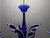 Vintage Blue and White Murano Chandelier, Italy, 1980s For Sale - Image 10 of 15