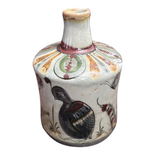 Tonala Bottle Vase Signed Ken Edwards For Sale