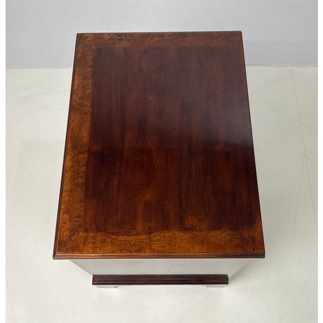 Vintage Henredon Aston Court 3-Drawer Nightstand For Sale - Image 11 of 14