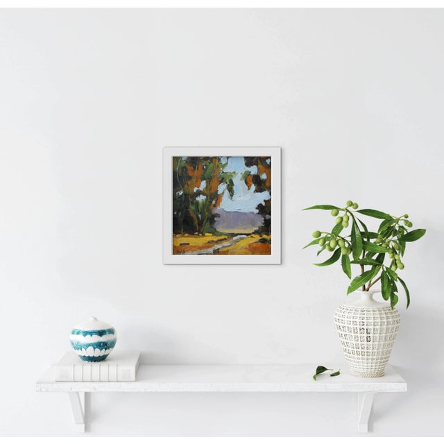 Modern Impressionist Landscape Oil Painting Original Art For Sale - Image 14 of 14