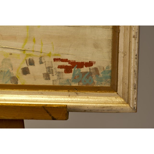 Oil Painting, Cityscape: Spandau, 1960s For Sale - Image 4 of 7