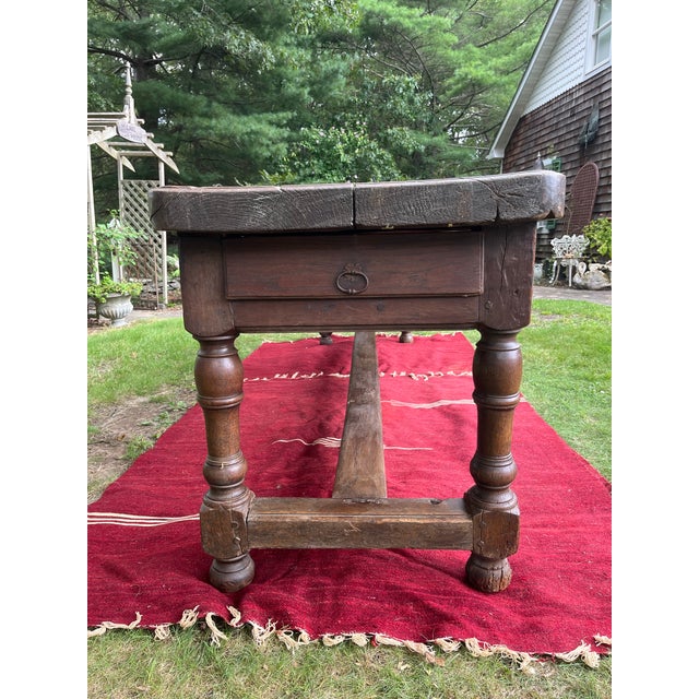 18th Century French Harvest Table For Sale - Image 11 of 12