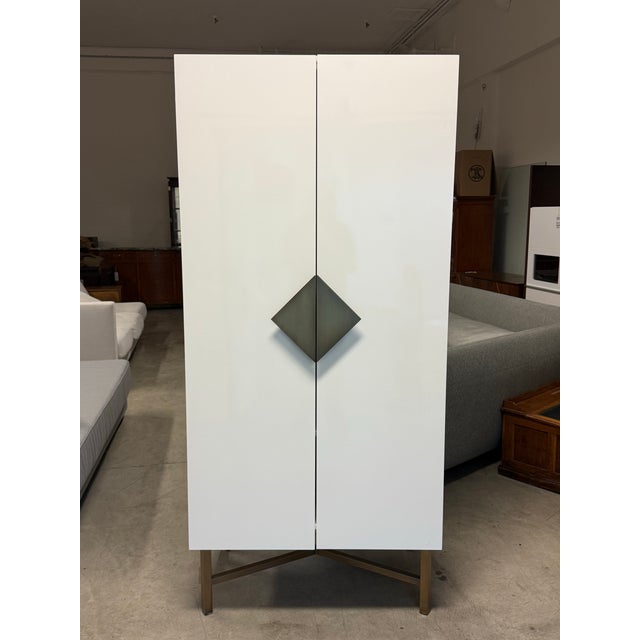 Modern Cb2 Astoria Wardrobe For Sale - Image 3 of 12