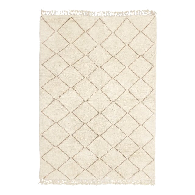 Hand-Knotted Wool Premium Rug by Azele Studio For Sale