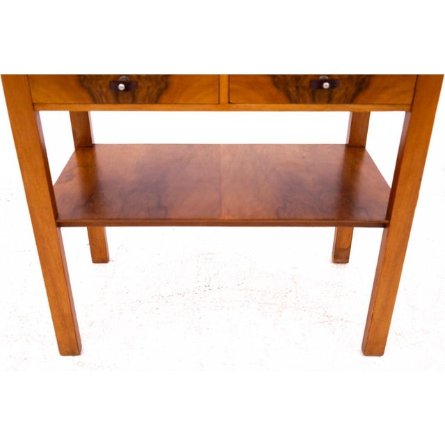 Art Deco Side Table, Poland, 1930s For Sale - Image 9 of 10