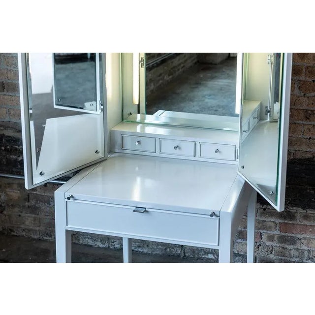 Mid-Century Modern Mid-Century Modern Slim Vanity by Drexel For Sale - Image 3 of 7