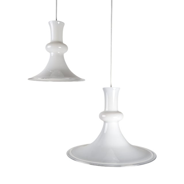 Pendant Lamps for Royal Copenhagen, 1970, Set of 2 For Sale