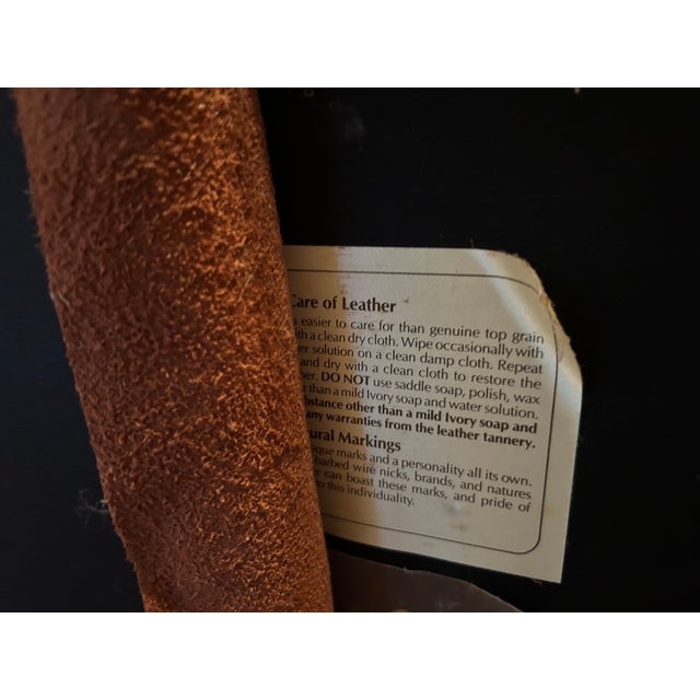 Vintage Chesterfield Style Leather Sofa by Hancock and Moore For Sale - Image 14 of 16