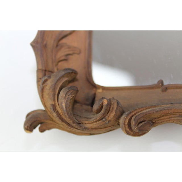 Carved Wooden Frame with Mirror, 1880s For Sale - Image 14 of 17