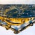 Antique Hand-Carved Gilt Wood Console - Wall Mount - Faux Marble Top For Sale - Image 4 of 12