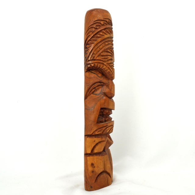 Vintage Tiki Totem 11 ¾ in 1950's or 60's For Sale In Phoenix - Image 6 of 8