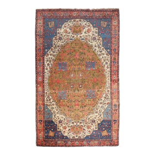 Beautiful Antique Sarouk Ferehan Rug no. 10950 For Sale