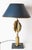 Metal Hollywood Regency Shell-Shaped Table Lamp from Maison Charles, Paris, 1970s For Sale - Image 7 of 16