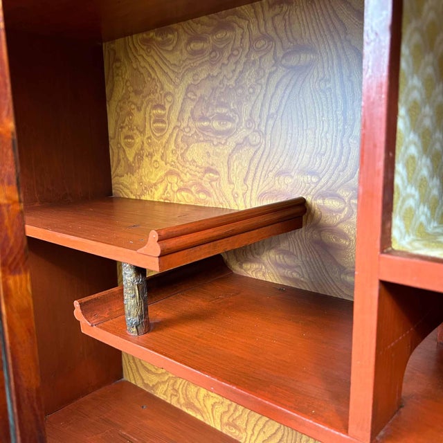 Vintage Shōwa Cha Tansu Japanese Tea Cabinet, 1970s For Sale - Image 9 of 18