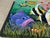 Textile Hand-Painted Tropical Reef Fish Gallery-Wrapped Canvas Painting For Sale - Image 7 of 12