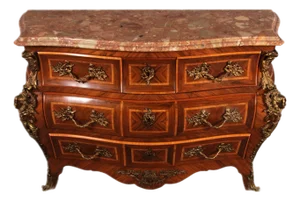 Vintage French Dresser in Wood, 1950