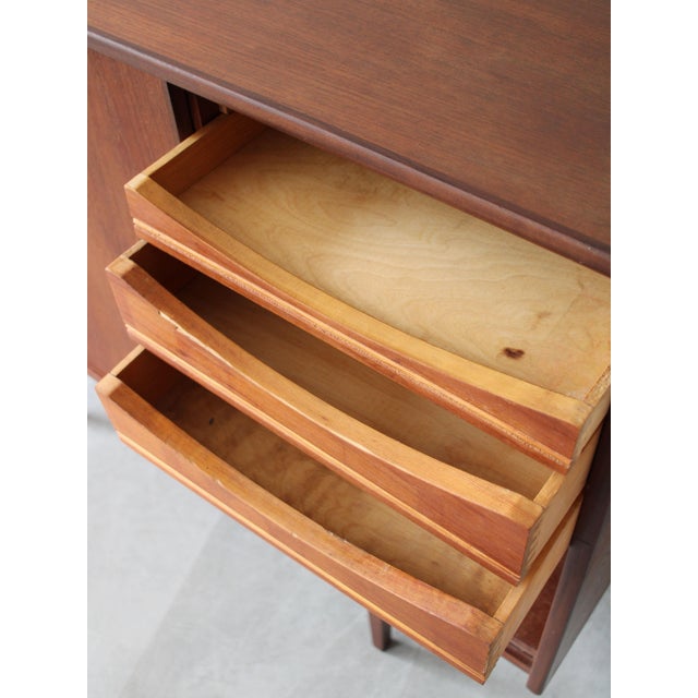 Vintage Danish Highboard in Teak, 1960s For Sale - Image 11 of 14