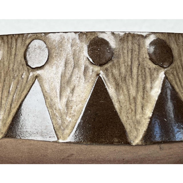 Ceramic Mid-Century Modern Danish Studio Pottery Bowl from Sejer Keramik, 1960s For Sale - Image 7 of 14