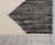 2020s Black Natural Cotton Handwoven Boho Rug 6x9Ft. For Sale - Image 9 of 11