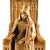 Antique Gilded Bronze Queen Isabella and Christopher Columbus Sculpture on Marble Base, Late 19th–Early 20th Century For Sale In Greensboro - Image 6 of 8