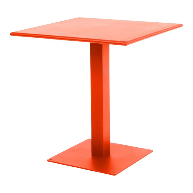 Ethimo Dining Pedestal Table 28x28 New in Box, Attributed For Sale